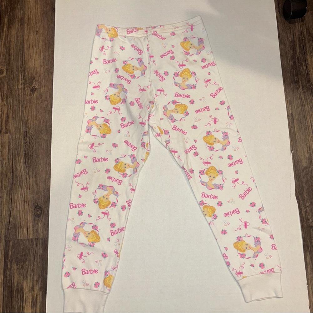 Vintage Barbie Print Pajama Pants